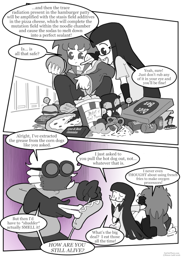 Marshall's second question would probably be to ask how often "all the time" could possibly be for someone as skinny as Tabitha