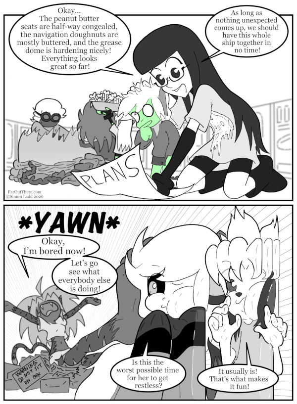 I've heard of leaning on the 4th wall, but not being pressed up against it