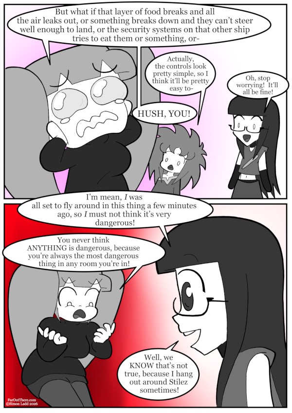 "How I worry about you is no business of yours!"