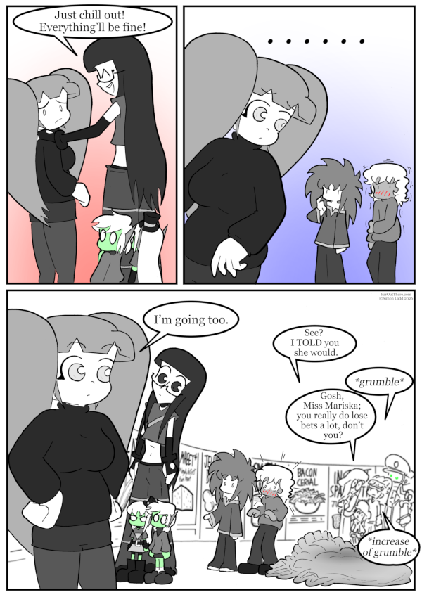 I was going to add a joke in the commentary about the extra dialog at the end, but that joke got so elaborate, I might actually turn it into a full comic instead.