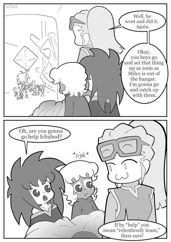 Marshall dislikes being the only grown up in the room